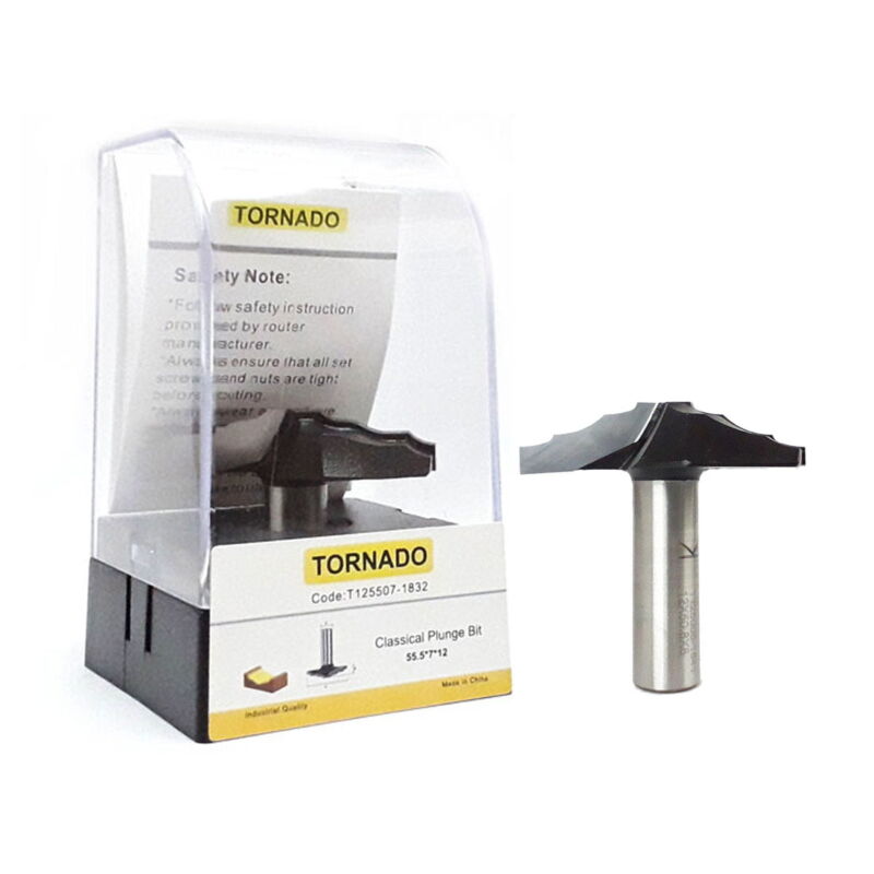 تیغ تونیک سه پله قطر55/5کارگیر7تورنادو T125507-1832 - تصویر 1