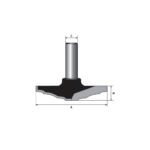 تیغ تونیک کلاسیک سه پله قطر 50/8 تورنادو T125008-1841 - تصویر 2