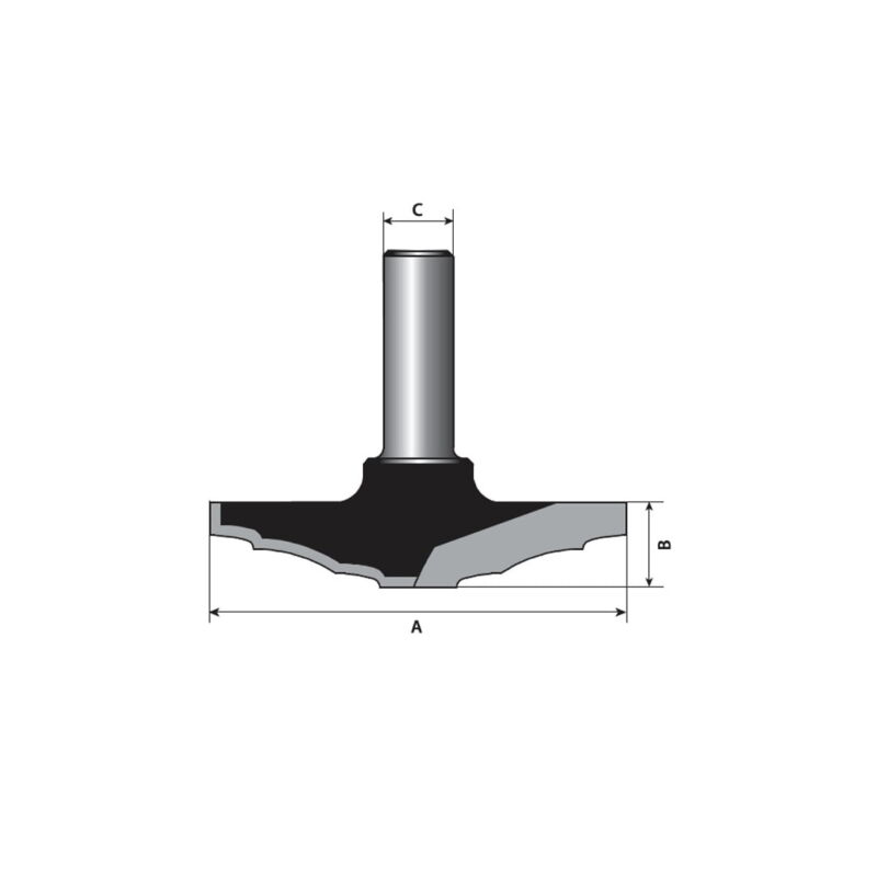 تیغ تونیک کلاسیک سه پله قطر 50/8 تورنادو T125008-1841 - تصویر 2