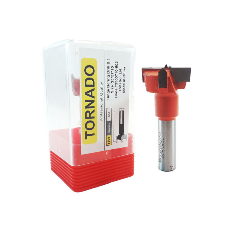 مته گازور 25 چپگرد کوتاه تورنادو T2505710-802 - تصویر 1