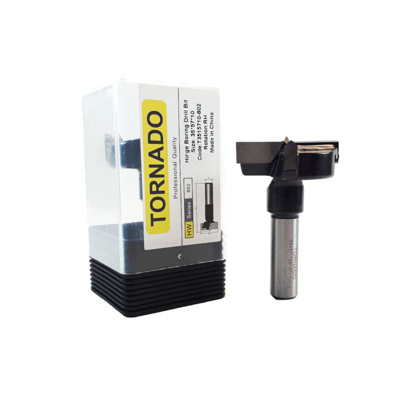 مته گازور 35 راستگرد کوتاه تورنادو T3515710-802 - تصویر 1