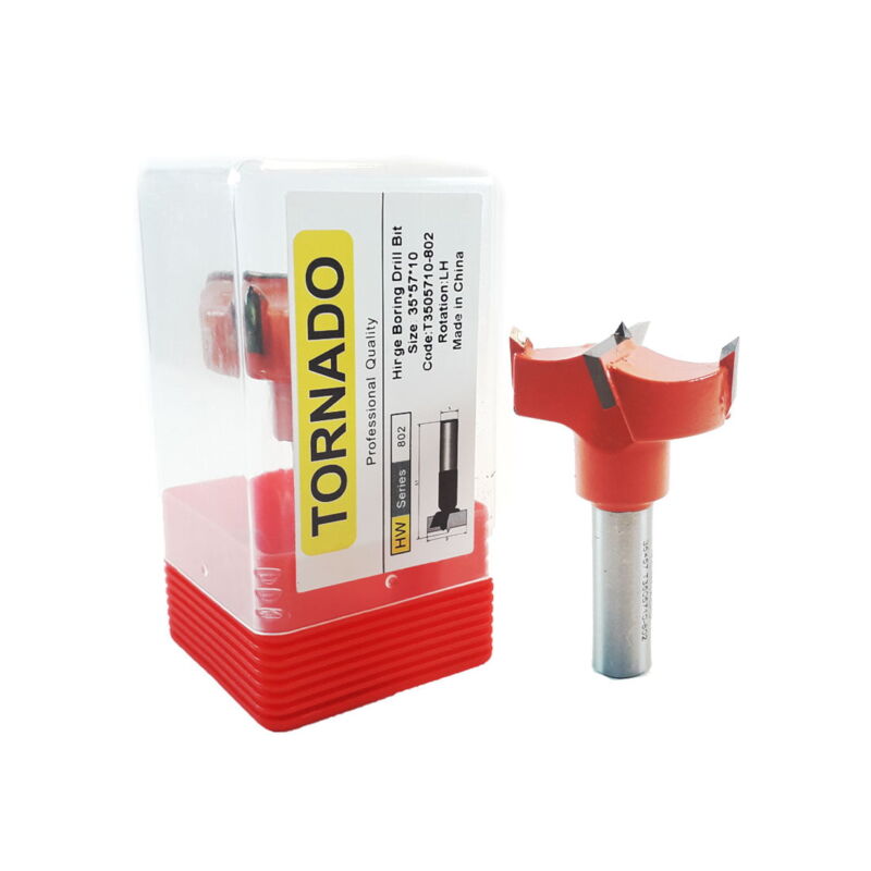 مته-35-گازور-چپگرد-تورنادو مته گازور 35 چپگرد کوتاه تورنادو T3505710-802 - تصویر 1