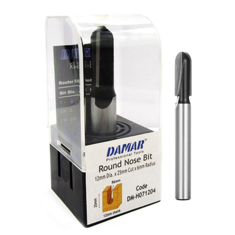 تیغ-شیارزن-انگشتی-دامار-قطر-12-کارگیر-25-DM-H071204 تیغ انگشتی بلند- تیغ بالنور دامار-DM-H071204