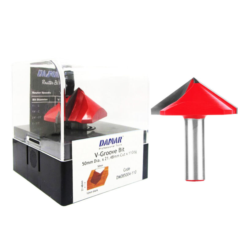 تیغ-وی-110-درجه-دامار-تیغ-حکاکی-110-درجه-قطر-50-DM085004-110 فرز حکاکی 110 درجه قطر 50 DM085004-110