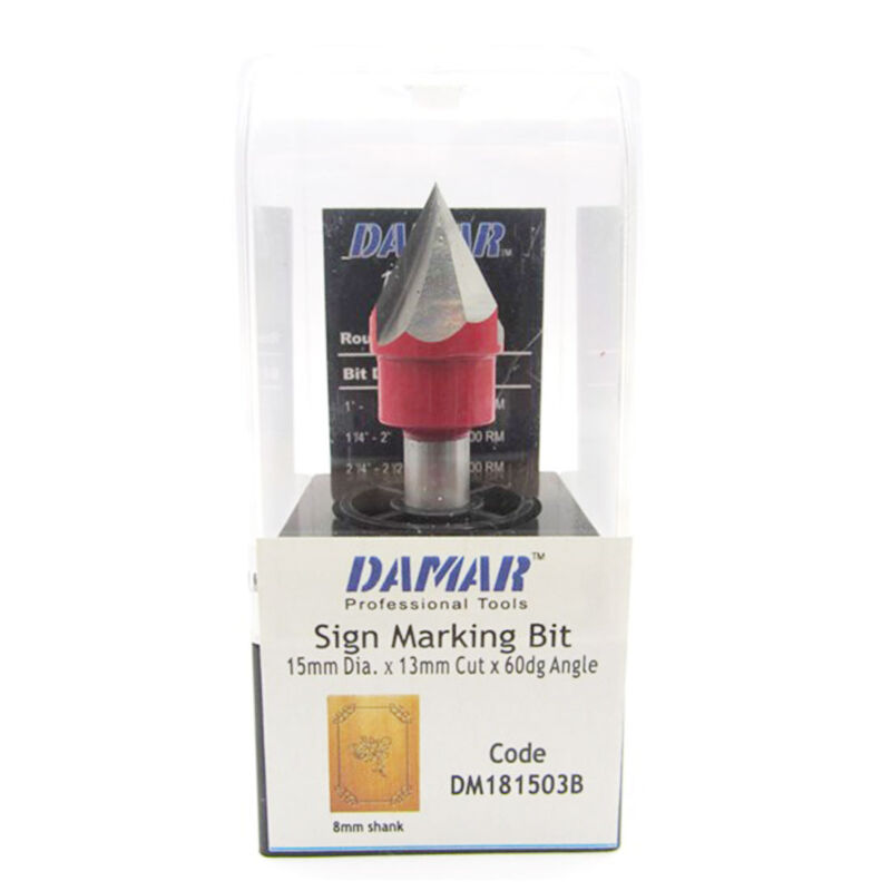 فرز حکاکی 60 درجه دامار قطر 15 DM181503B
